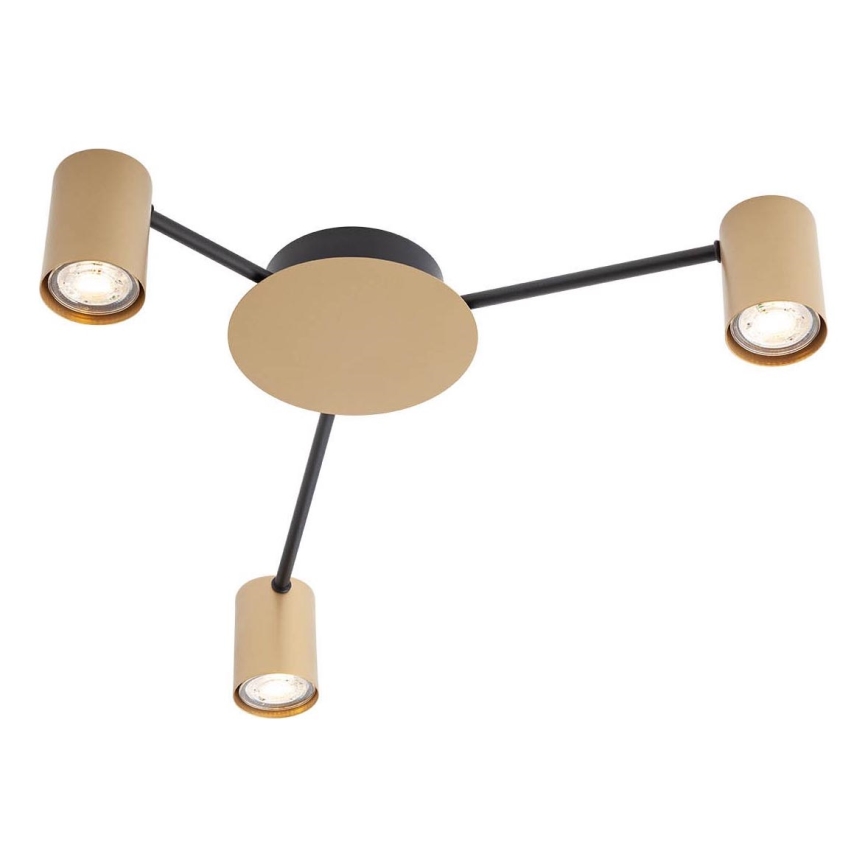 Redo 01-4049 - Точечный светильник NOA 3xGU10/10W/230V золотистый