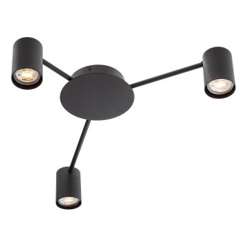 Redo 01-4050 - Точковий світильник NOA 3xGU10/10W/230V чорний