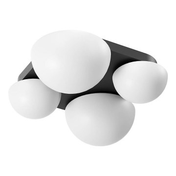 Redo 01-4333 - LED потолочный светильник LUMIEN 4xLED/26W/230V 2700/3000K CRI 90 белый/чёрный