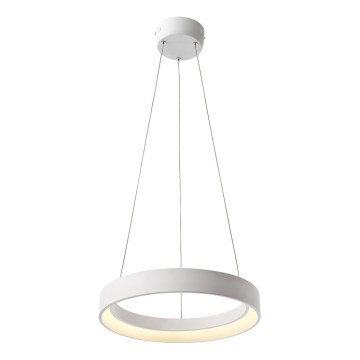 Redo 01-671 - Світлодіодна підвісна люстра LOOP LED/38W/230V діаметр 45 см білий