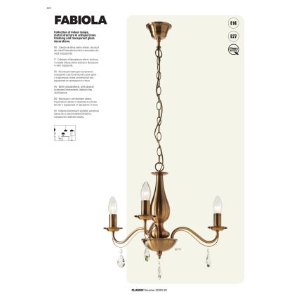 Redo 02-709 - Настенный светильник FABIOLA 1xE14/28W/230V