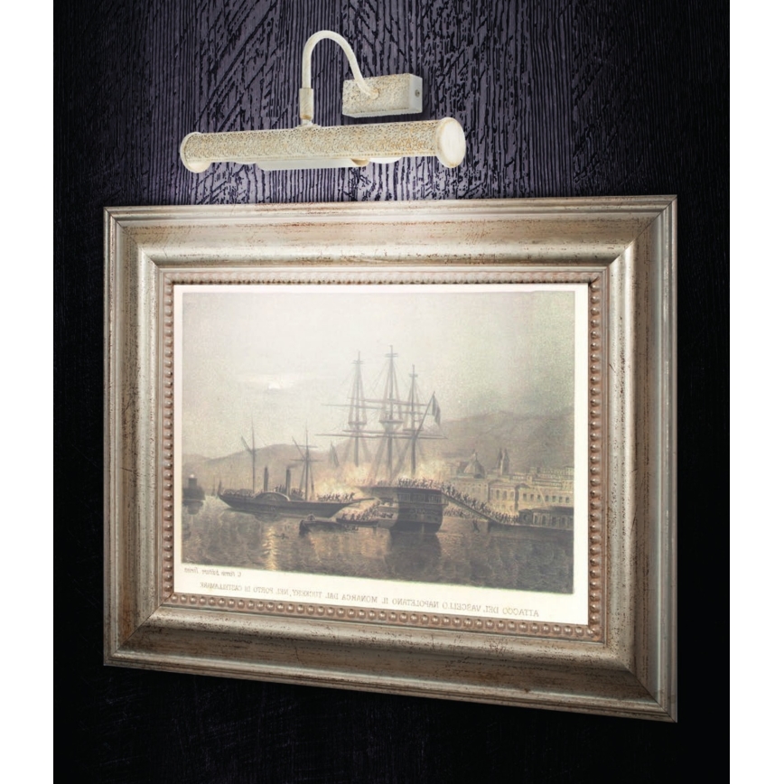 Redo 02-844 - Светильник для картин CAIRO 2xE14/28W/230V 36 см белый