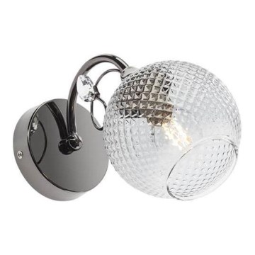 Redo 02-969 - Настінна лампа ASPERA 1xE14/28W/230V чорний