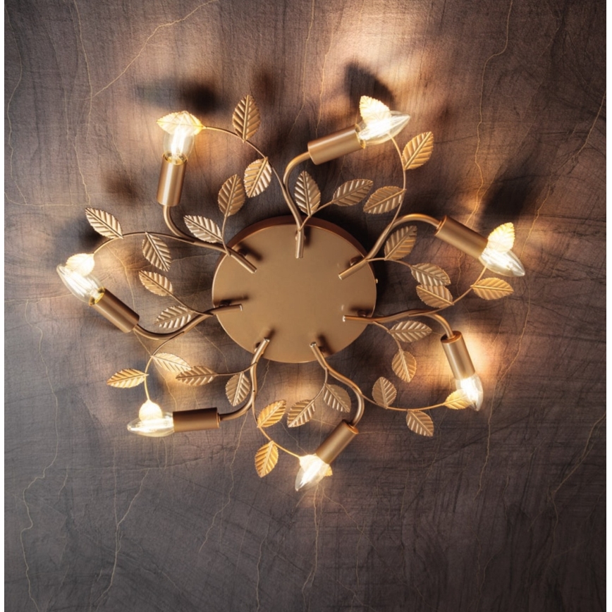 Redo 02-981 - Пристельова люстра TIARA 7xE14/28W/230V