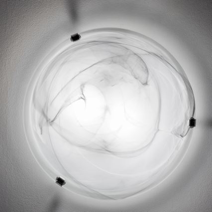 Redo 05-393 - Потолочный светильник VIRGINIA 2xE27/42W/230V, диаметр 40 см, серый