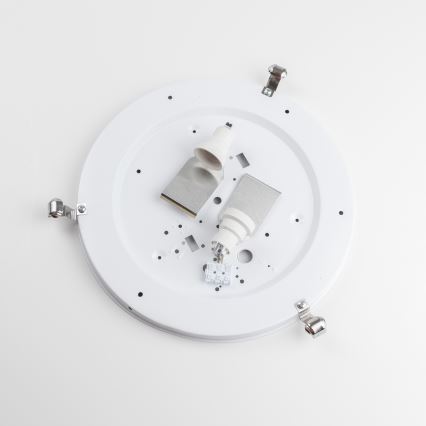 Redo 05-393 - Стельовий світильник VIRGINIA 2xE27/42W/230V діаметр 40 см сірий