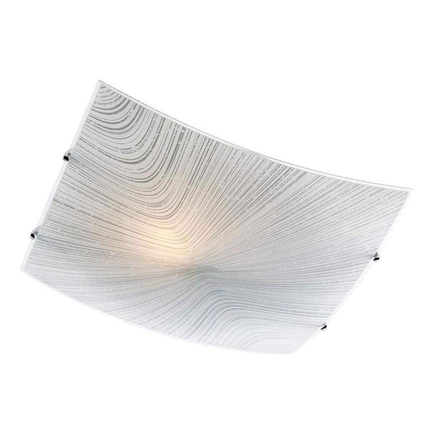 Redo 05-812 - Потолочный светильник SHAKE, 1xE27/42W/230V, 29,5x29,5 см, белый