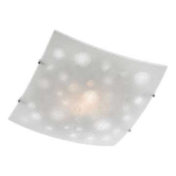 Redo 05-904 - Потолочный светильник ISIDE 1xE27/42W/230V 30x30 см прозрачный