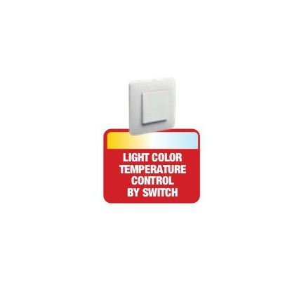 Redo 05-928 - Світлодіодний стельовий світильник KNOB LED/24W/230V 3000K-6500K 30 см білий