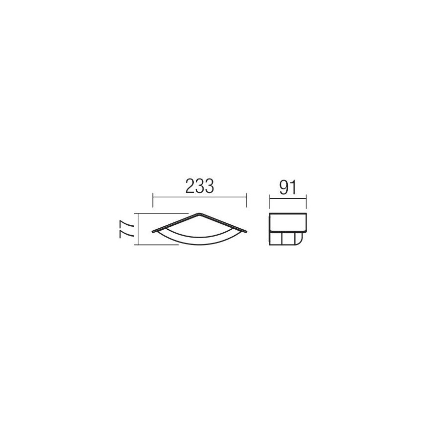 Redo 90002 - Светодиодный уличный настенный светильник CHALET 1xLED/8W/230V IP54