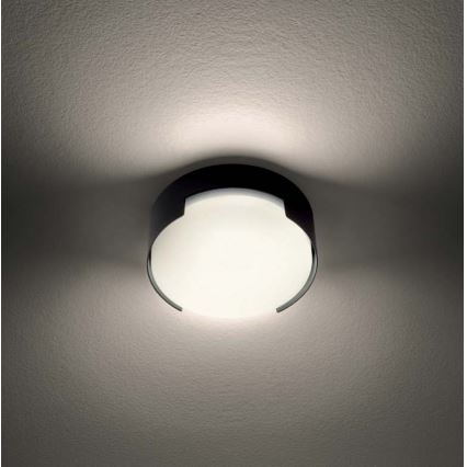 Redo 90004 - Светодиодный уличный потолочный светильник SKOR LED/12W/230V диаметр 15 см IP54 коричневый