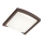 Redo 90008 - Светодиодный уличный потолочный светильник TALLIN LED/21W/230V 24,5x24,5 см IP54 коричневый