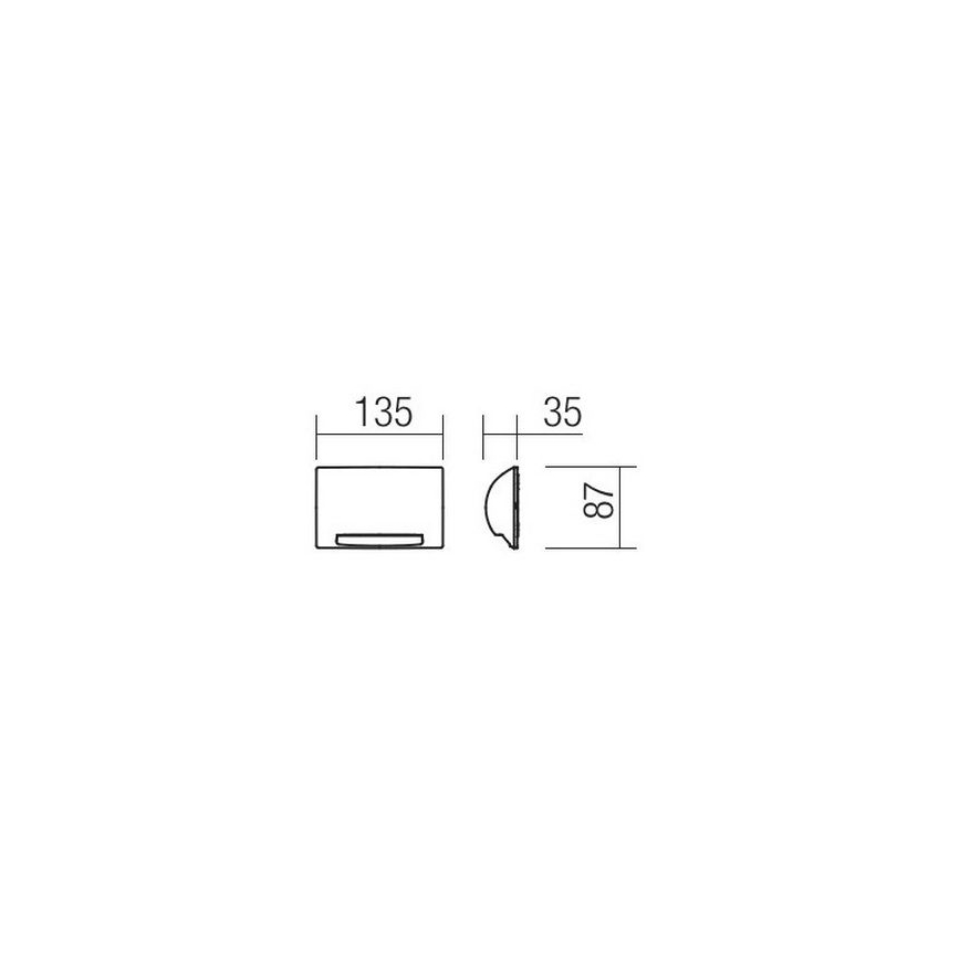 Redo 90009 - LED Уличный ориентировочный светильник TAMPA LED/11W/230V IP54 белый