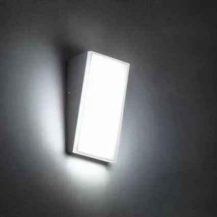 Redo 90019 - Уличный светодиодный настенный светильник TOKYO LED/12W/230V 3000K IP54 серый