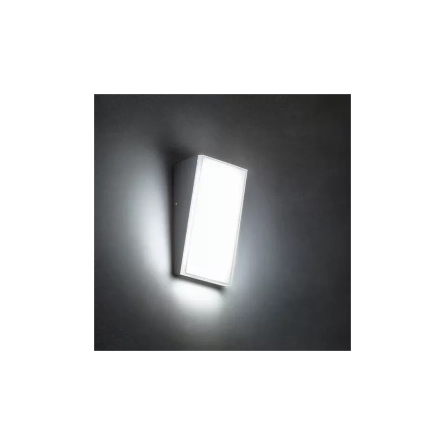 Redo 90019 - Уличный светодиодный настенный светильник TOKYO LED/12W/230V 3000K IP54 серый