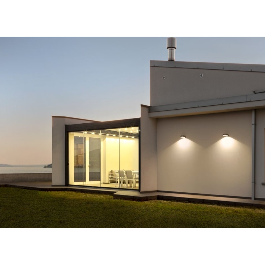 Redo 90046 - Вуличний світлодіодний настінний світильник PHASER LED/12W/230V IP54