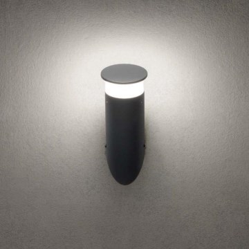 Redo 90073 - Уличный светодиодный настенный светильник ALGON LED/9W/230V IP65 черный