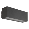 Redo 90096 - Светодиодный наружный настенный светильник PLANIT, 10 Вт, 230 В, 3000 К, IP54, антрацит