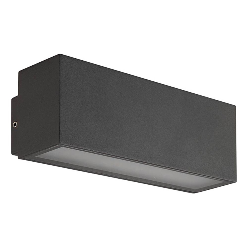 Redo 90096 - Светодиодный наружный настенный светильник PLANIT, 10 Вт, 230 В, 3000 К, IP54, антрацит