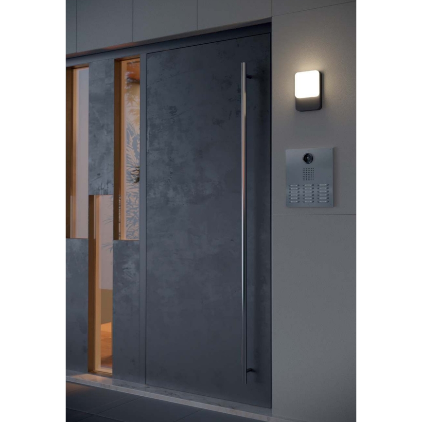 Redo 90129 - Вуличний світлодіодний настінний світильник COLIN 1xLED/9W/230V IP54