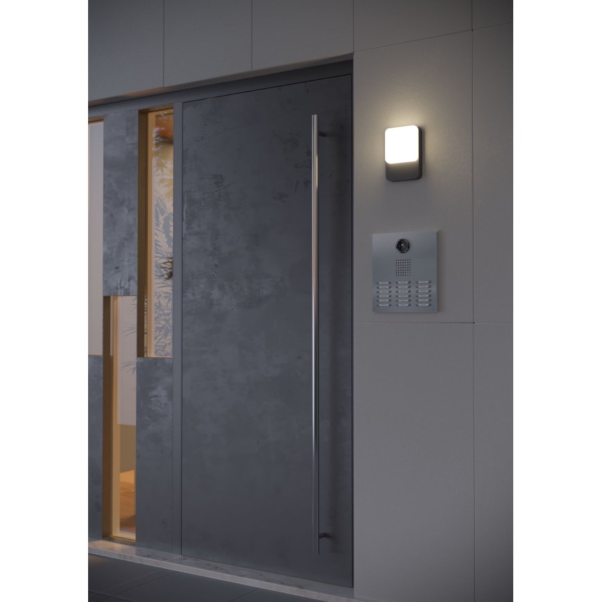 Redo 90130 -LED уличный настенный светильник COLIN LED/9W/230V 4000K IP54 антрацит