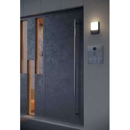 Redo 90133 - Зовнішній настінний світильник з LED і сенсором COLIN 1xLED/9W/230V IP54