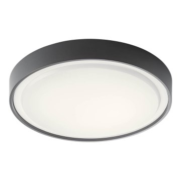 Redo 90156 - Вуличний світлодіодний стельовий світильник PONZA LED/18W/230V діаметр 30 см IP65