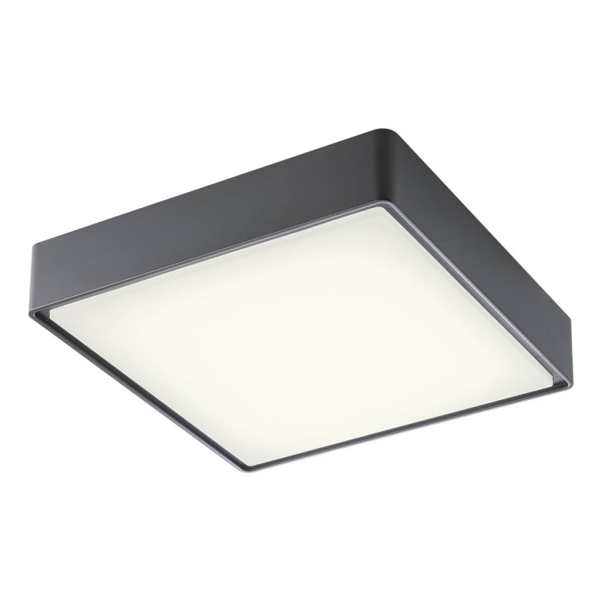 Redo 90158 - Светодиодный уличный потолочный светильник MARINA LED/16W/230V 29,6x29,6 см IP65 антрацит