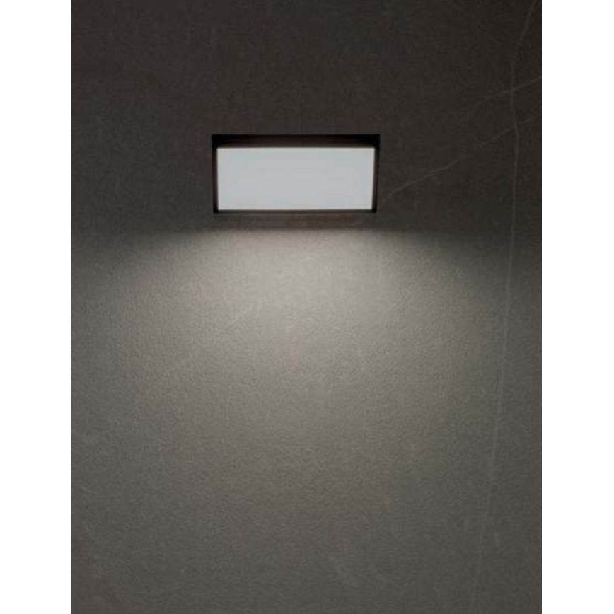 Redo 90159 - Светодиодный уличный настенный светильник MAKO 1xLED/12W/230V IP65