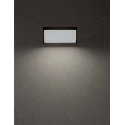 Redo 90159 - Вуличний світлодіодний настінний світильник MAKO 1xLED/12W/230V IP65