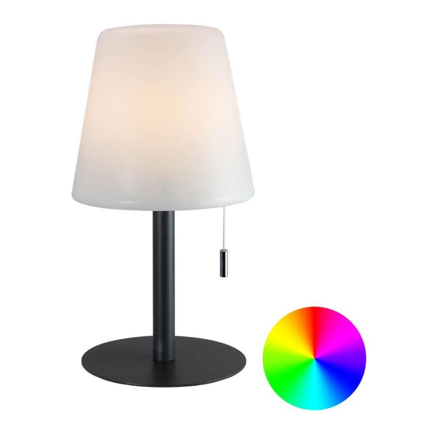 Redo 90166 - Вулична світлодіодна настільна RGB лампа з регулюванням яскравості PINO LED/2,6W/230V 4400 mAh IP44