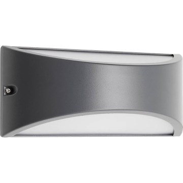 Redo 90191 - Вуличний світлодіодний настінний світильник SCUDO LED/10W/230V 3000K IP54 антрацит