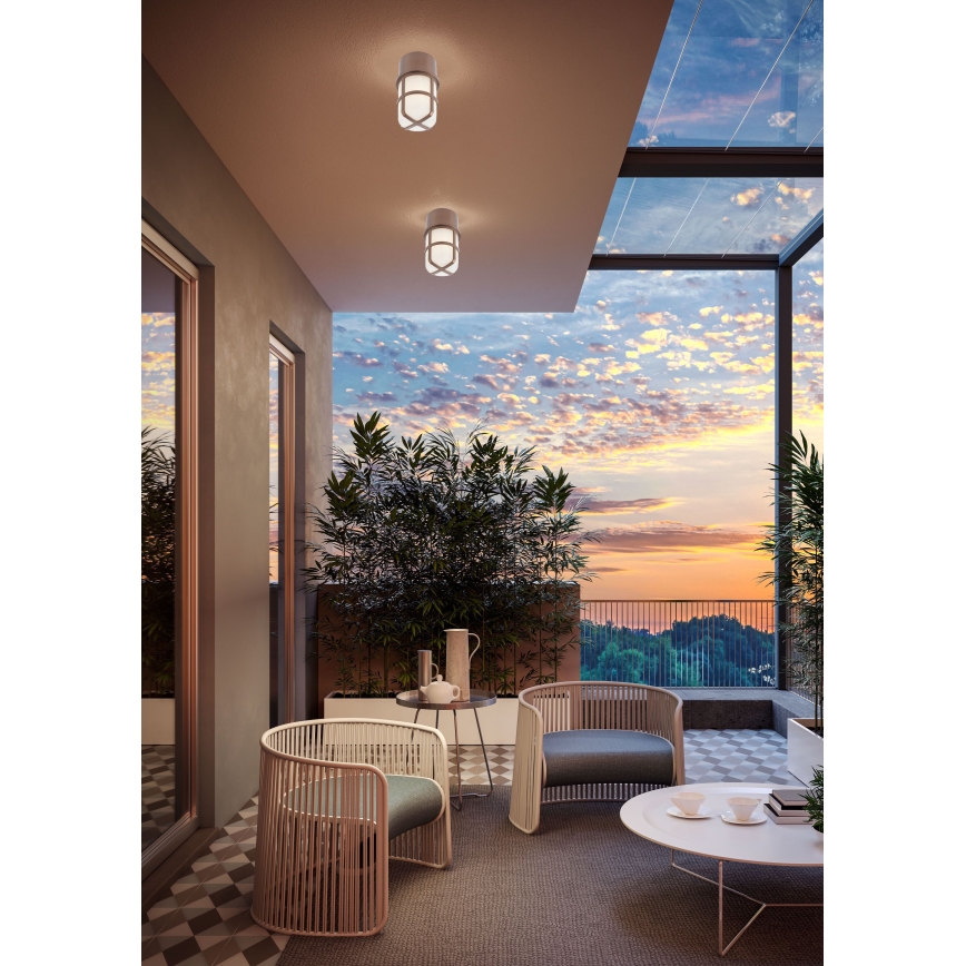 Redo 90194 - Уличный точечный светильник TRITON 1xE27/28W/230V IP54 медь