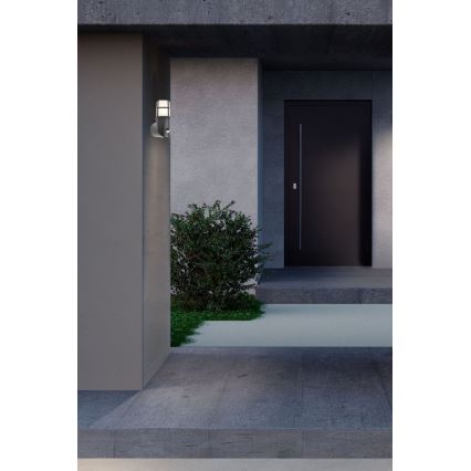 Redo 90201 - Вуличний світильник з датчиком TRITON 1xE27/28W/230V IP54 чорний