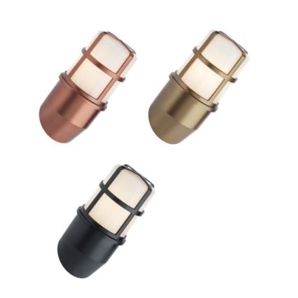 Redo 90204 - Вуличний настінний світильник TRITON 1xE27/28W/230V IP54 чорний