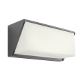 Redo 90238 - Вуличний світлодіодний настінний світильник SPECTRA LED/17W/230V IP54 сірий