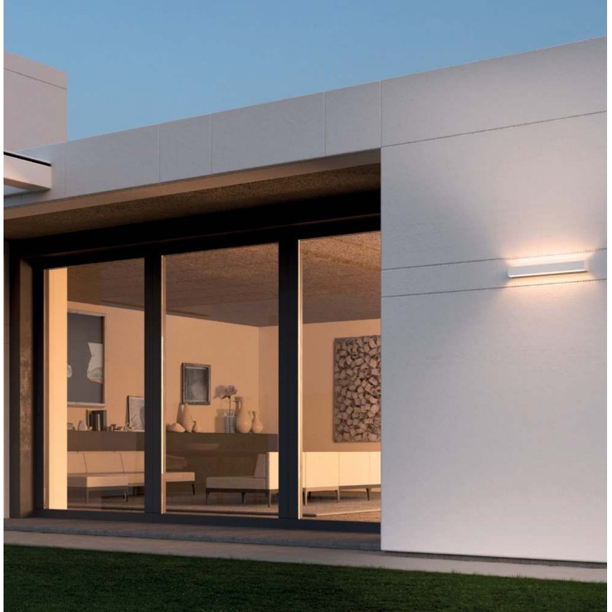 Redo 90259 - уличный настенный светильник AROOS LED/21W/230V 3000K IP65 белый