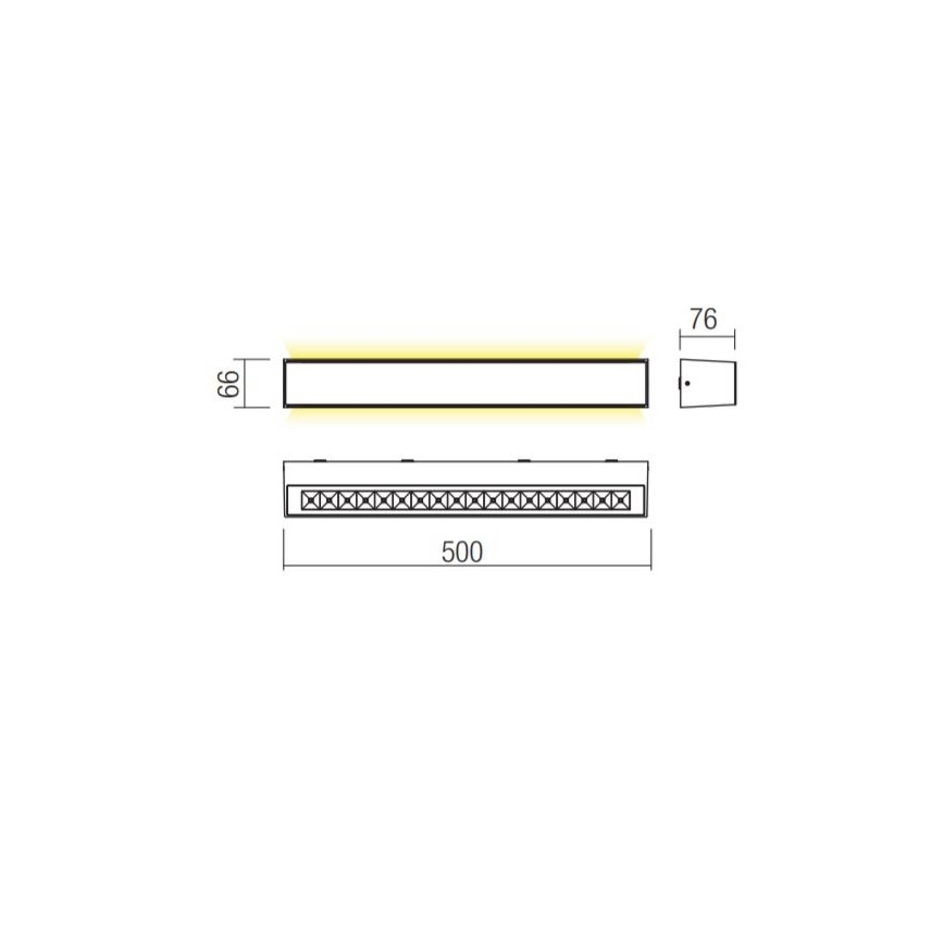 Redo 90261 - LED зовнішній настінний світильник AROOS LED/21W/230V 3000K IP65 коричневий