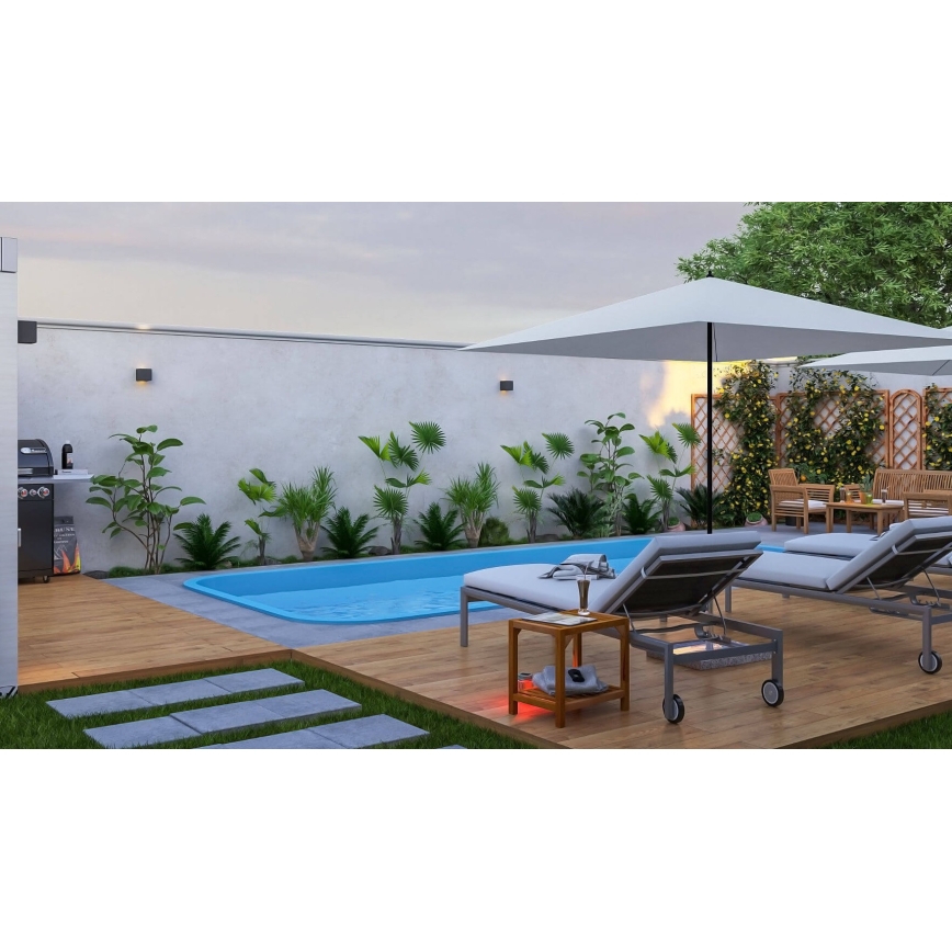 Redo 90291 - Світлодіодний вуличний світильник WINK LED/10W/230V IP54