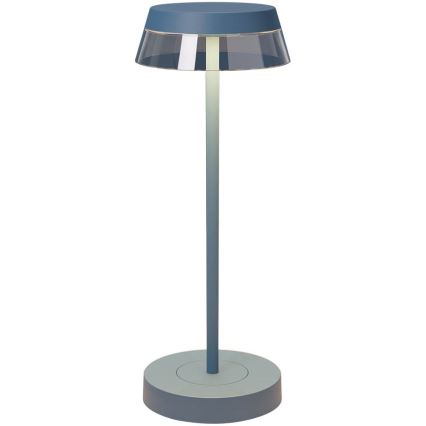 Redo 90310 - Сенсорна настільна LED лампа з регулюванням яскравості ILUNA LED/2,5W/5V 2700-3000K 3000 mAh IP65 синій