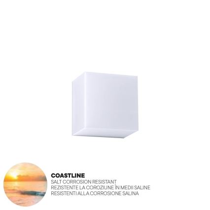 Redo 90320 - Уличный светодиодный настенный светильник KODIAK LED/5W/230V IP65 белый