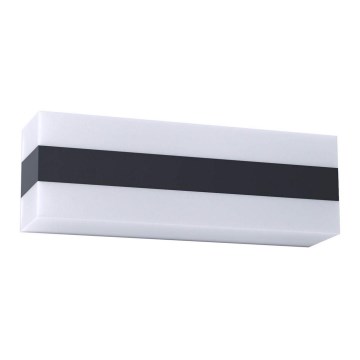 Redo 90330 - Уличный светодиодный настенный светильник KODIAK LED/12W/230V IP65 белый/черный