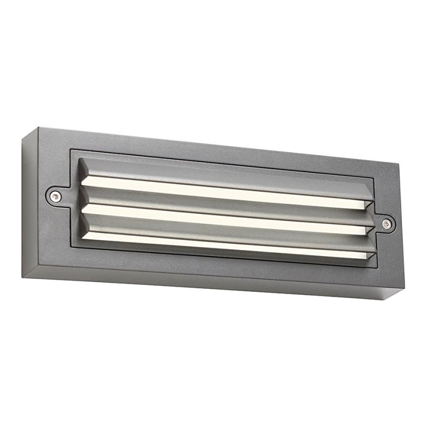 Redo 90330 - Уличный светодиодный настенный светильник KRUP LED/6W/230V IP65 антрацит