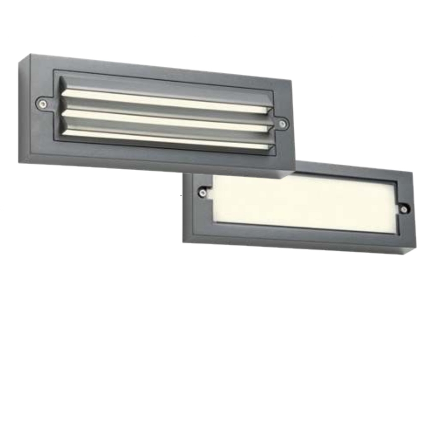 Redo 90330 - Уличный светодиодный настенный светильник KRUP LED/6W/230V IP65 антрацит
