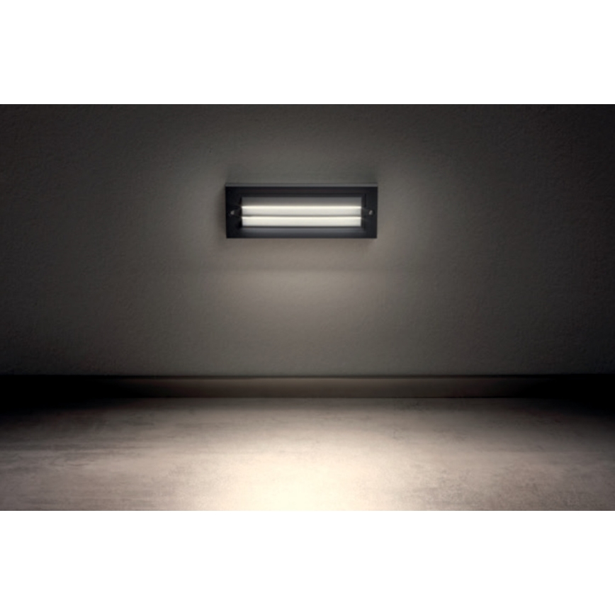 Redo 90330 - Вуличний світлодіодний настінний світильник KRUP LED/6W/230V IP65 антрацит