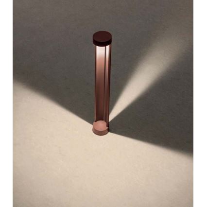 Redo 90366 - LED зовнішній світильник ZEUS LED/11,5W/230V 3000K 75 см IP54 коричневий