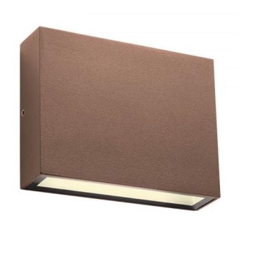 Redo 90377 - Вуличний світлодіодний настінний світильник KAMAL LED/4,4W/230V 3000K IP54 коричневий