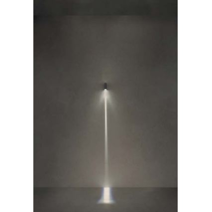 Redo 90415 - Вуличний світлодіодний настінний світильник ACE LED/3,36W/230V 3000K IP54 сірий