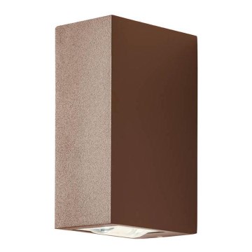 Redo 90417 - Вуличний світлодіодний настінний світильник ACE LED/3,36W/230V 3000K IP54 коричневий