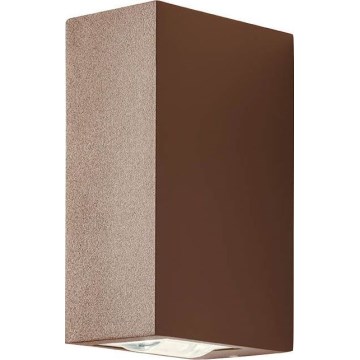 Redo 90418 - Уличный светодиодный настенный светильник ACE LED/3,36W/230V 4000K IP54 коричневый